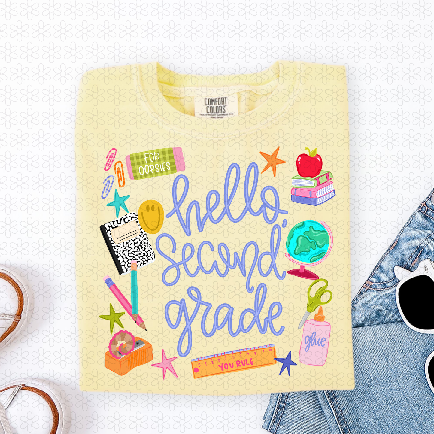 Hello Grades (Multiple Options) Completed Tee