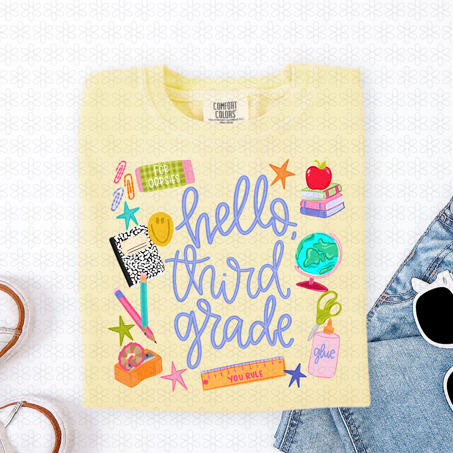 Hello Grades (Multiple Options) Completed Tee