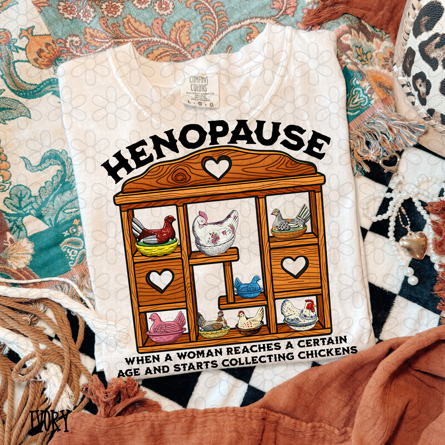 Henopause Completed Tee