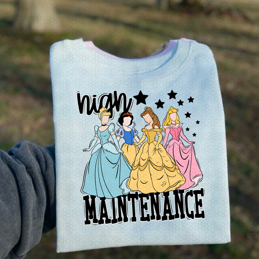 High Maintenance Completed Tee