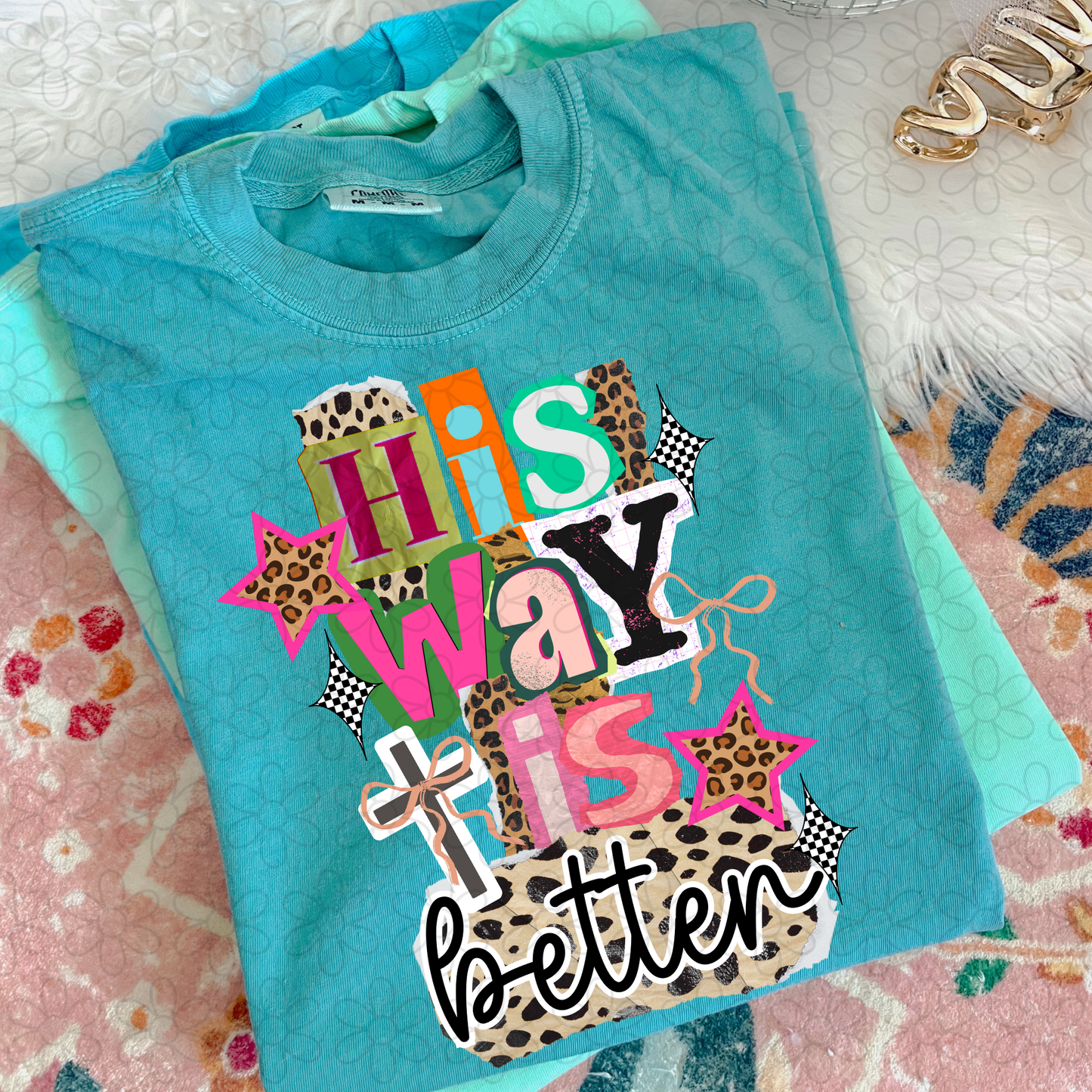His Way Is Better Ransom Leopard Completed Tee