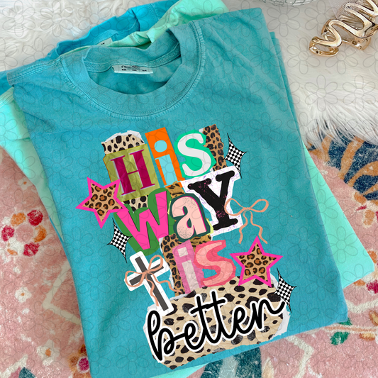 His Way Is Better Ransom Leopard Completed Tee