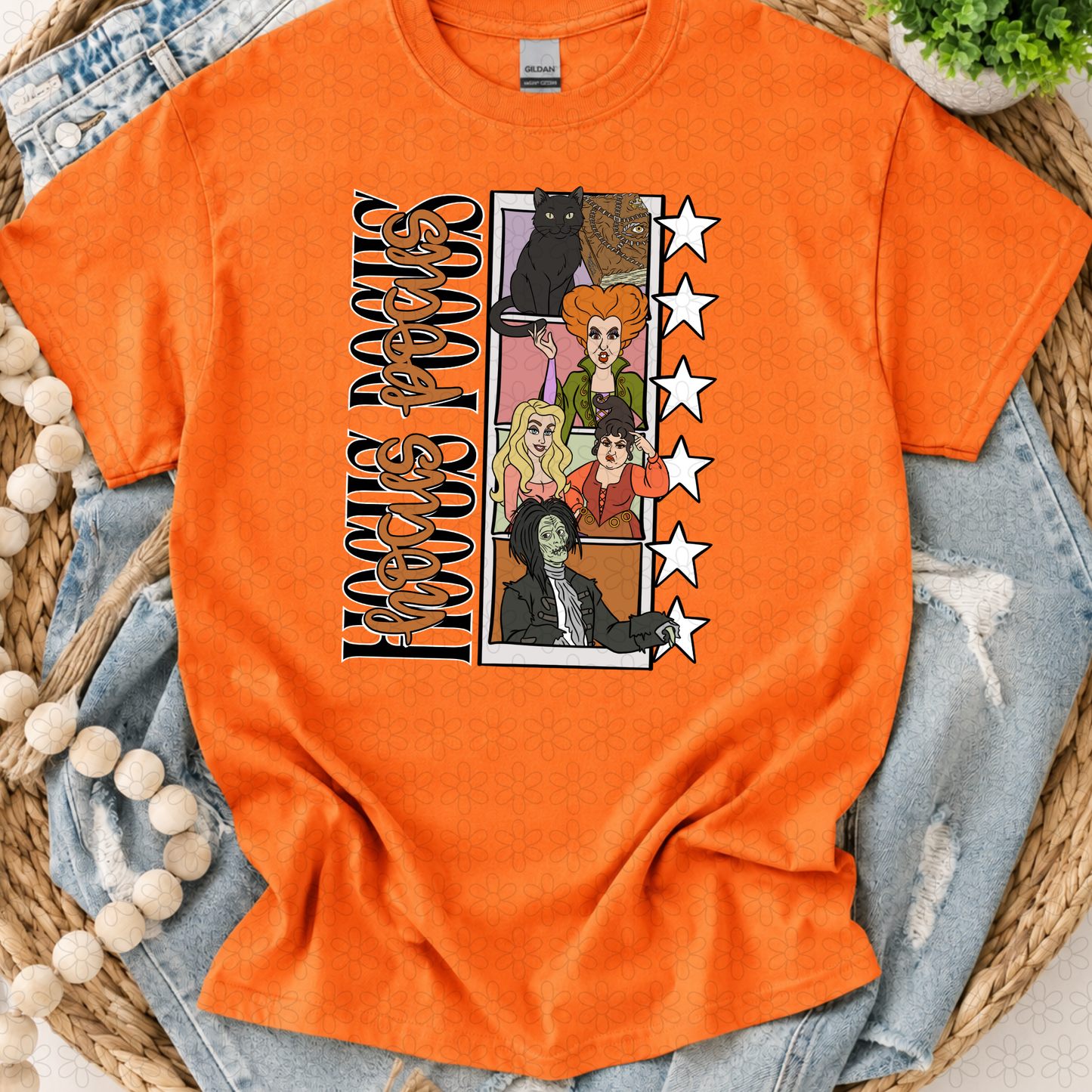 Hocus Pocus Comic Completed Tee