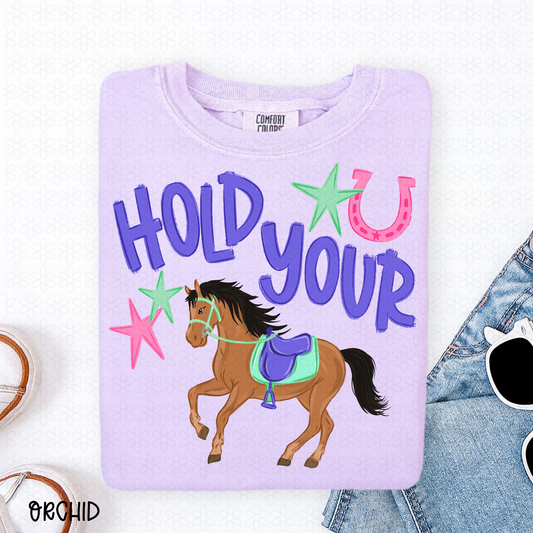 Hold your horses DTF Transfer