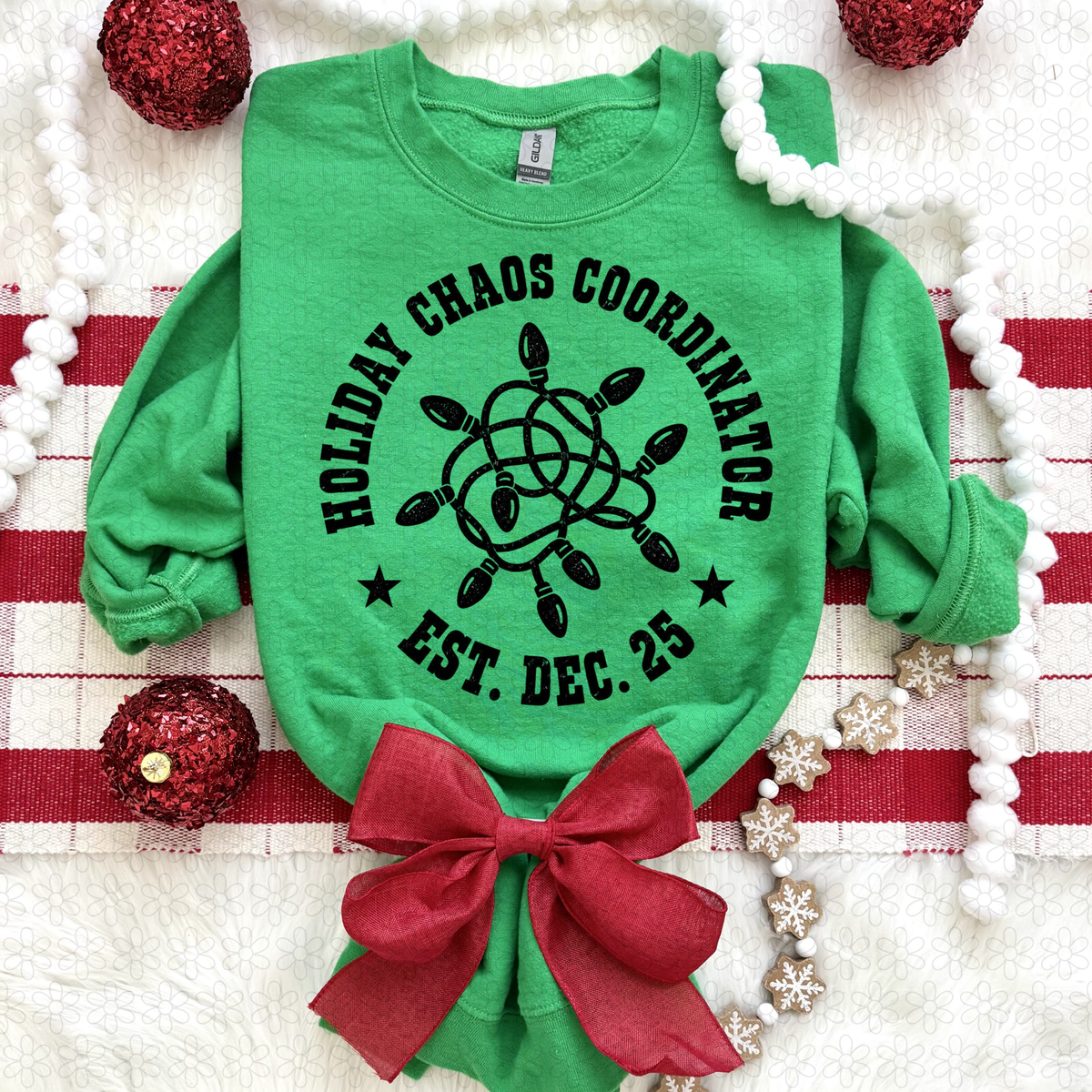 Holiday Chaos Coordinator Completed Tee