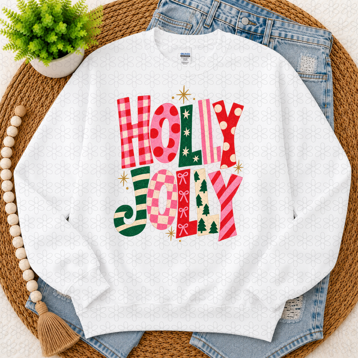 Holly Jolly DTF Transfer