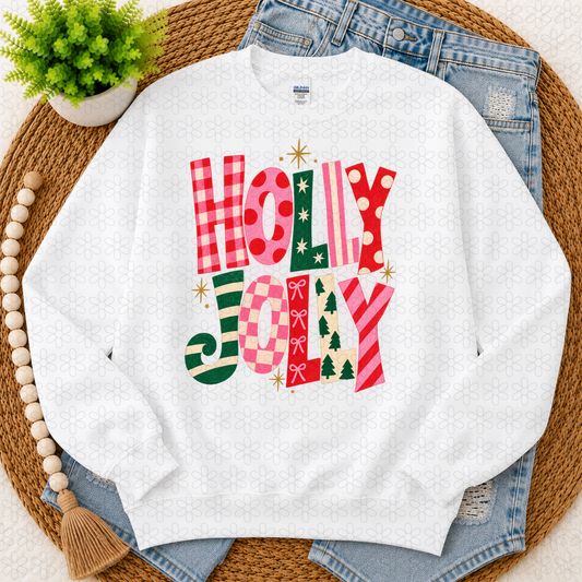 Holly Jolly Completed Tee