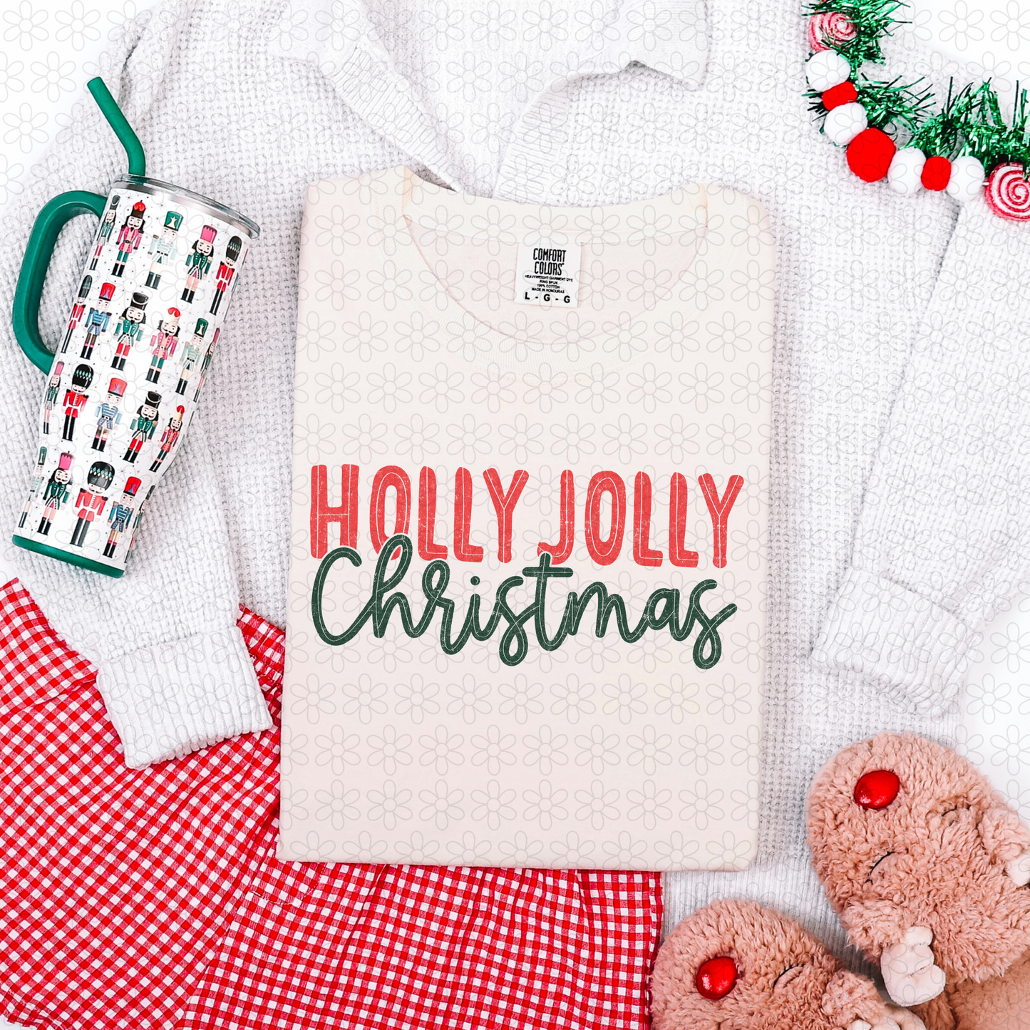 Holly Jolly Christmas Completed Tee