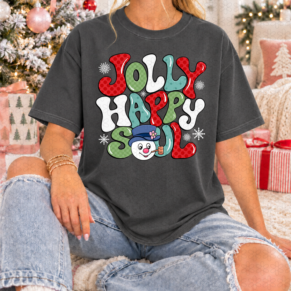Holly Jolly Soul DTF Transfer