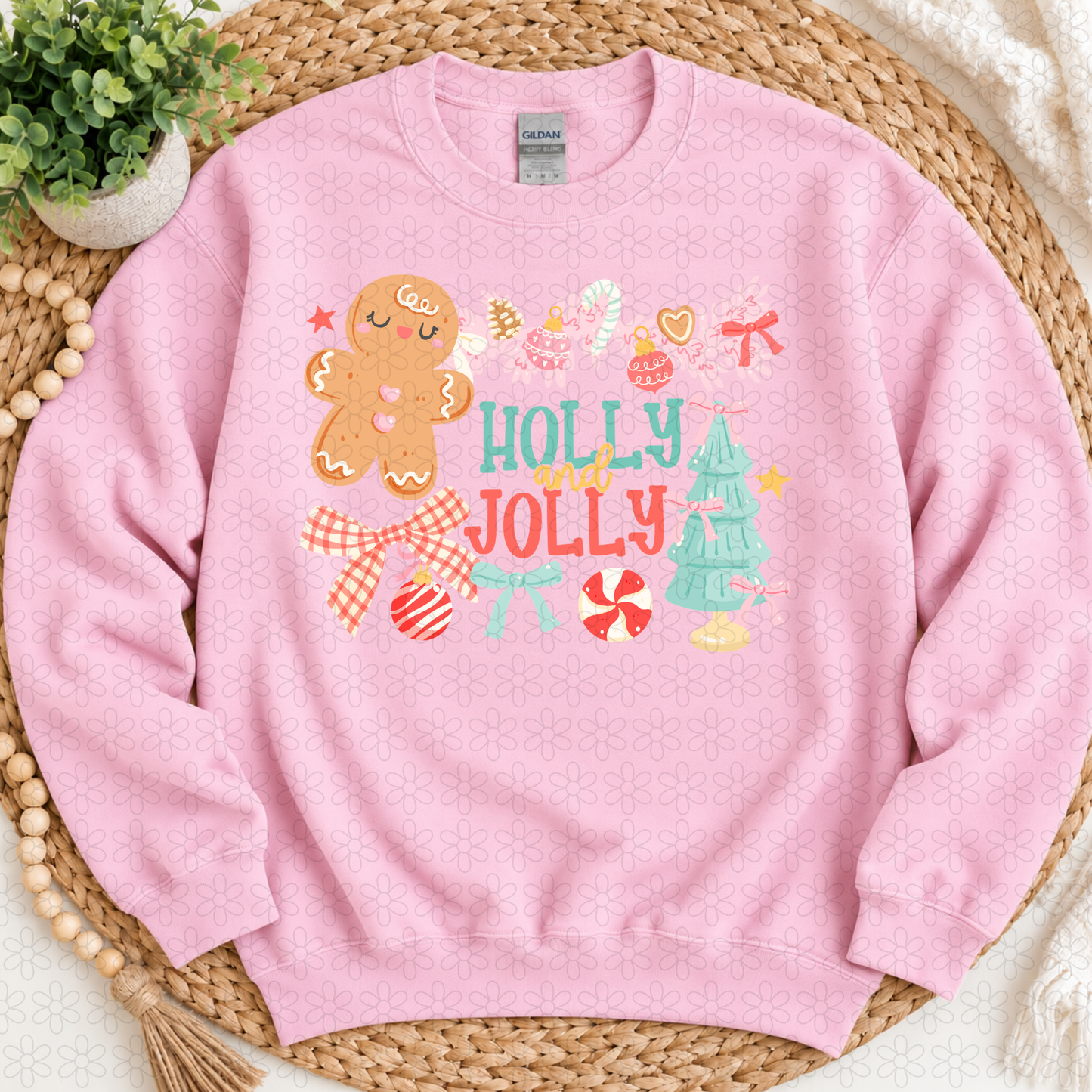 Holly Jolly Completed Tee