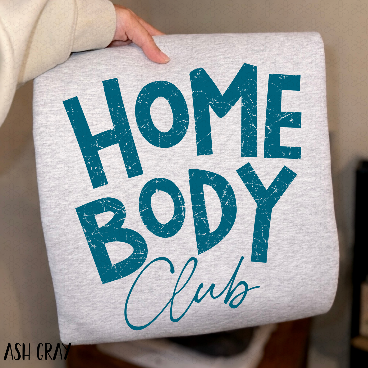 Home Body Club- Blue Completed Tee