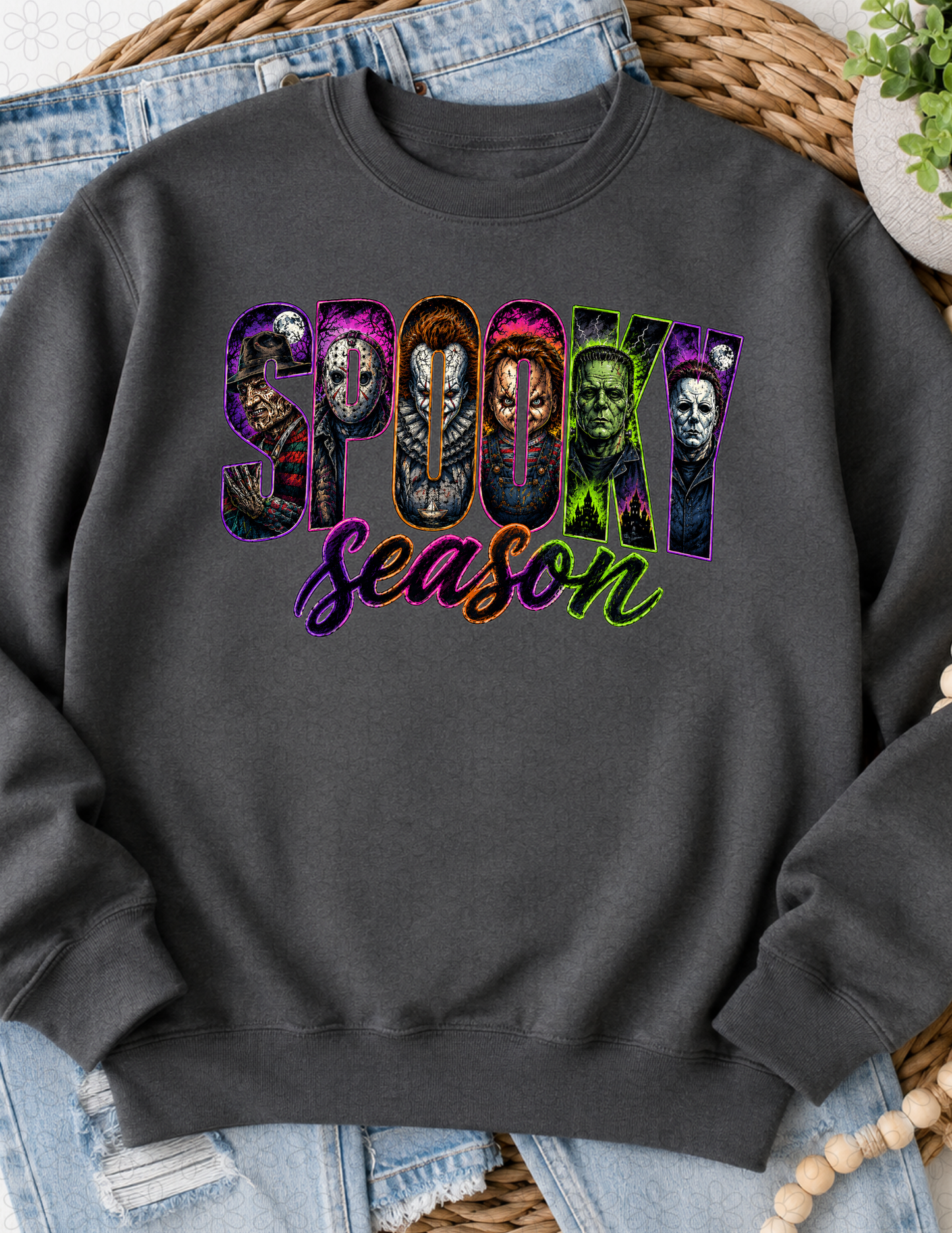 Horror Spooky Season DTF Transfer