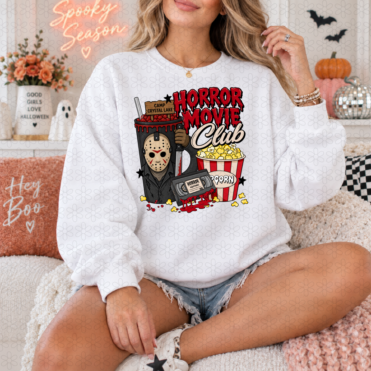 Horror movie club (Multiple Options) Completed Tee