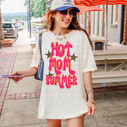 Hot Mom Summer Completed Tee