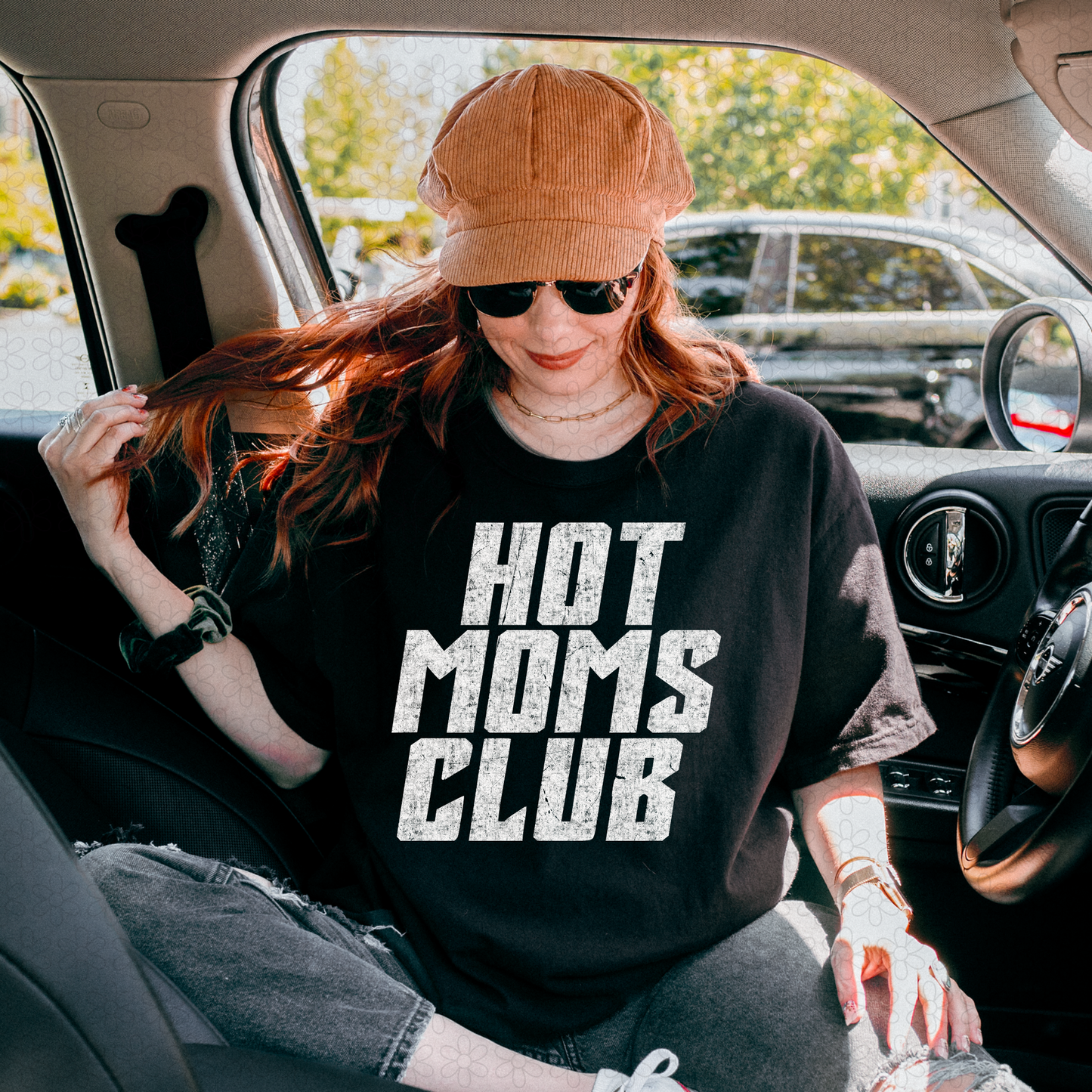 Hot Moms Club (Multiple Color options) DTF Transfer