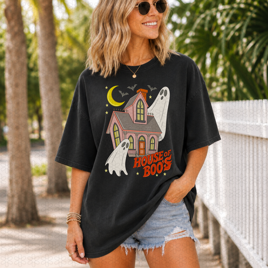 House Of Boo's Completed Tee