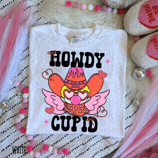 Howdy Cupid Black Kids Completed Tee