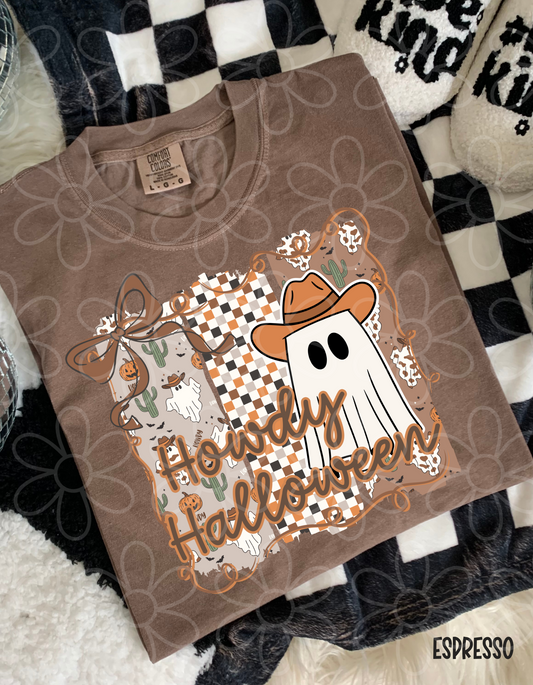 Howdy Halloween Completed Tee