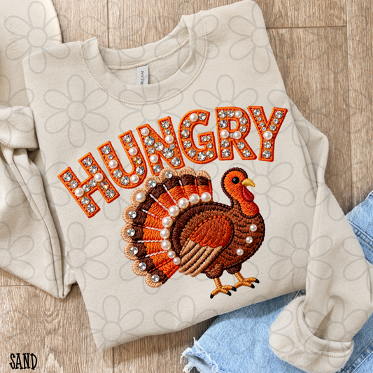 Hungry Turkey Completed Tee
