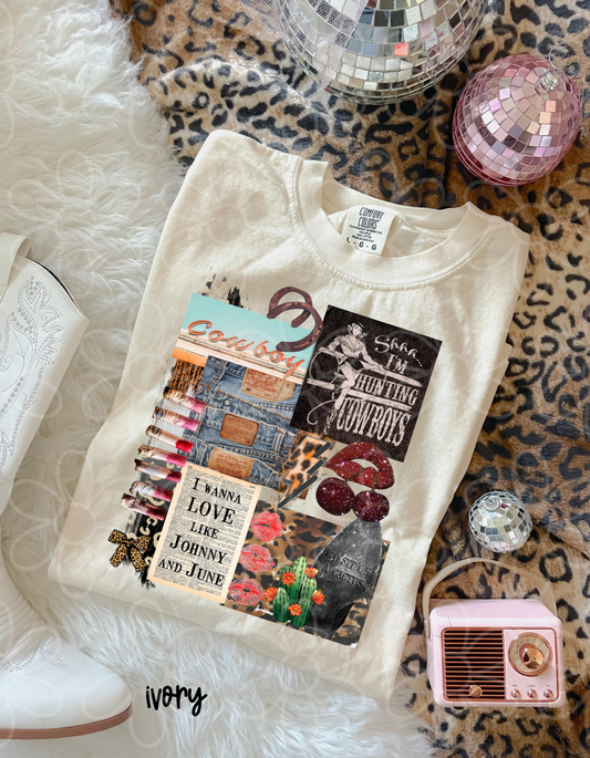 Hunting Cowboys Completed Tee