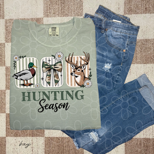 Hunting Season Duck Camo Bow Deer DTF Transfer