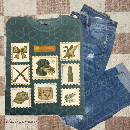 Hunting Stamps Completed Tee