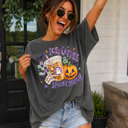 ICED COFFEE CPOOKY SEASON Completed Tee