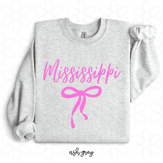 Custom State Coquette Completed Tee