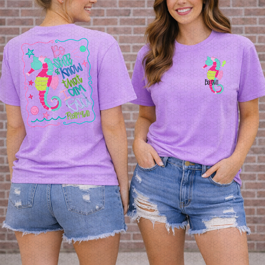 BE STILL AND KNOW THAT I AM GOD Completed Tee
