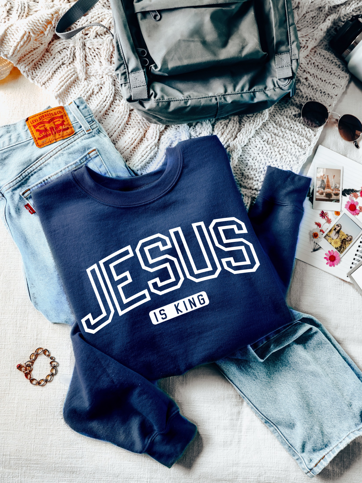 Jesus Is King Kids Completed Tee