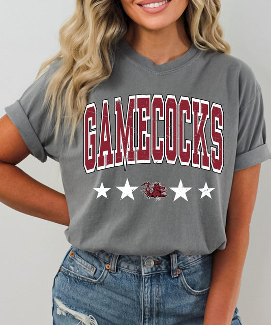 Vintage Gamecocks Completed Tee