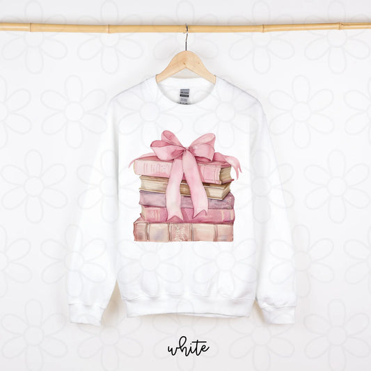 Pink coquette books Kids Completed Tee