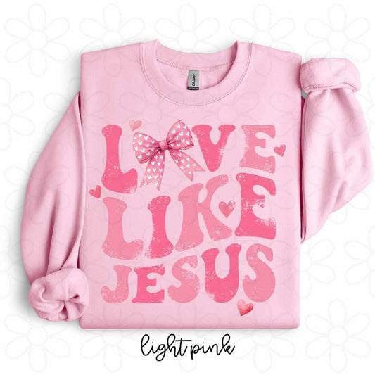 Love Like Jesus Kids Completed Tee