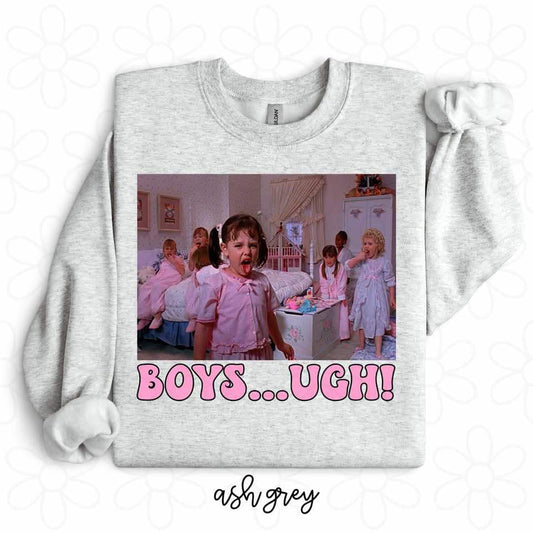 Boys….Ugh Completed Tee