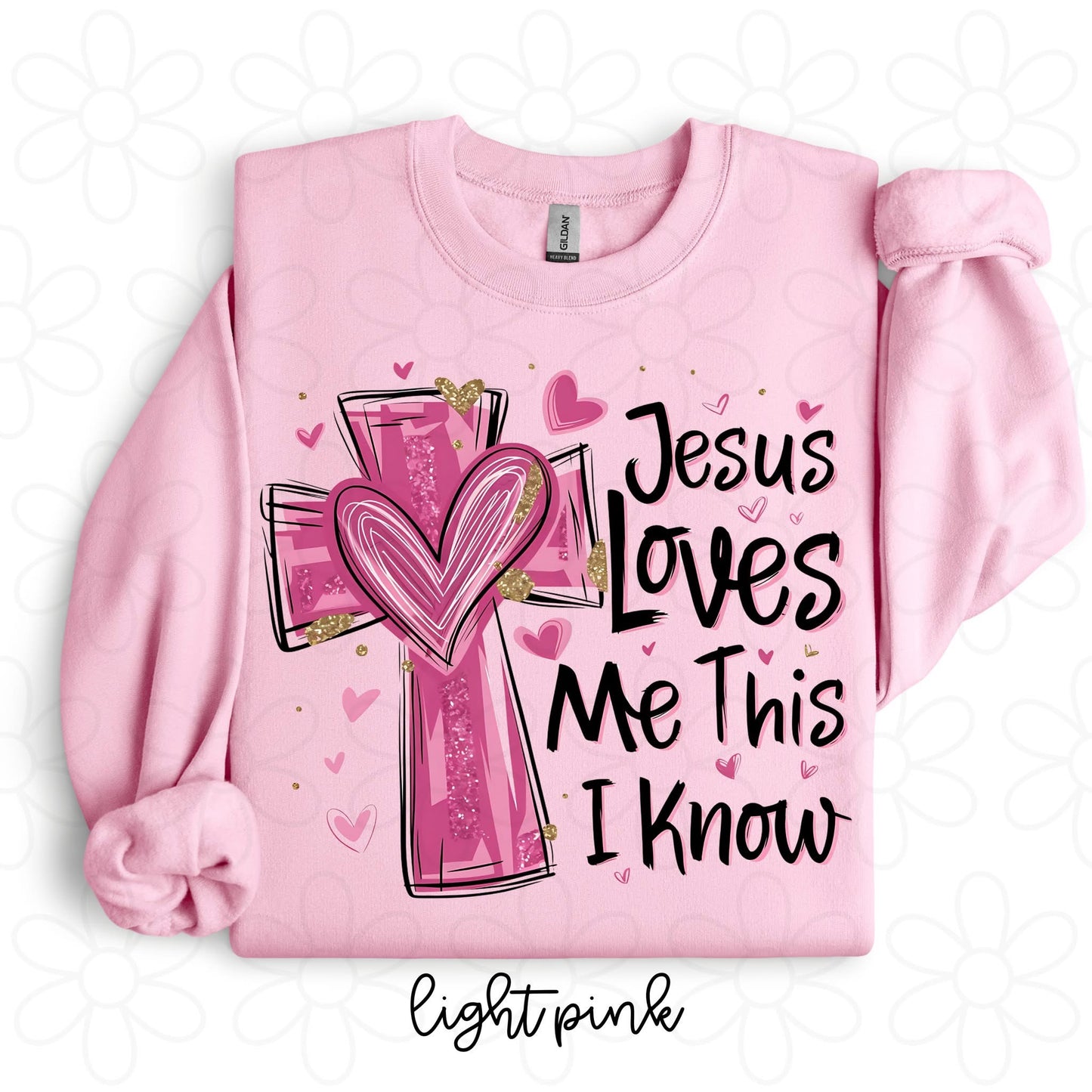 Jesus Loves Me This I Know Completed Tee