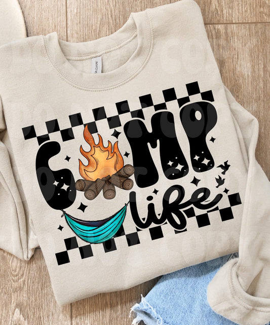 Camp Vibes DTF Transfer Only