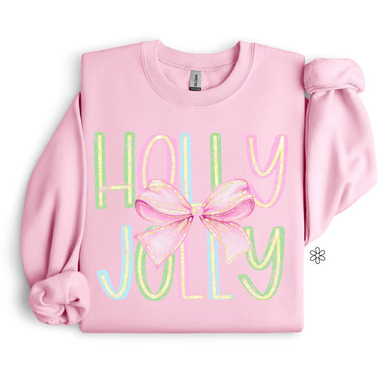 Holly Jolly 🎀 Completed Tee