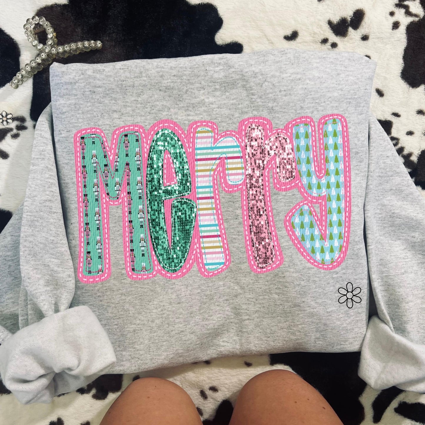 Merry Pink Completed Tee
