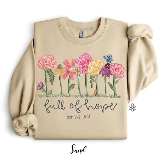 Full of Hope Completed Tee