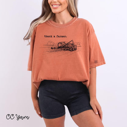 Thank A Farmer Kids Completed Tee