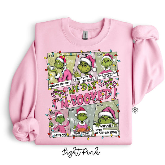 I'm Booked Green Guy Kids Completed Tee