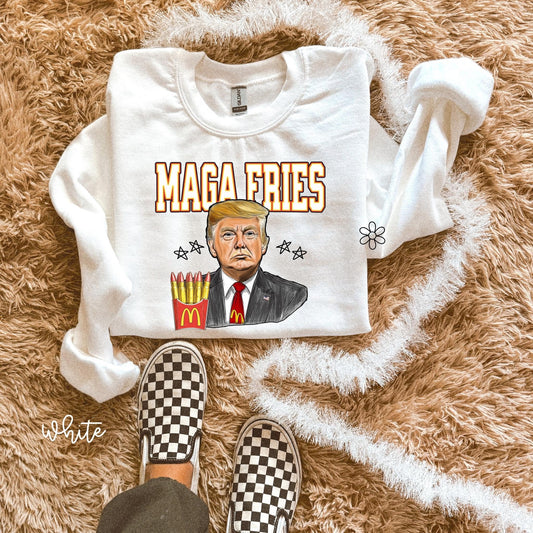 Trump MAGA Fries Kids Completed Tee