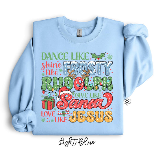 Dance Like Frosty Kids Completed Tee