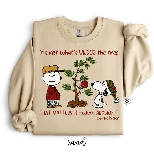 It's Not What's Under The Tree Kids Completed Tee