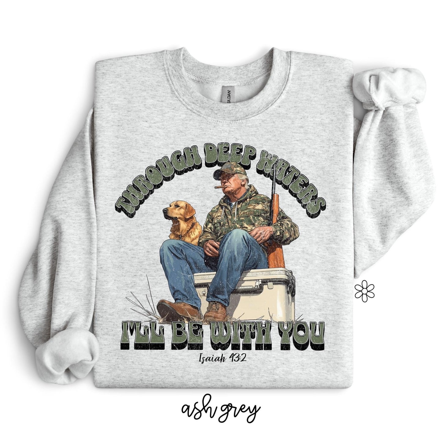 Through Deep Waters Trump Completed Tee