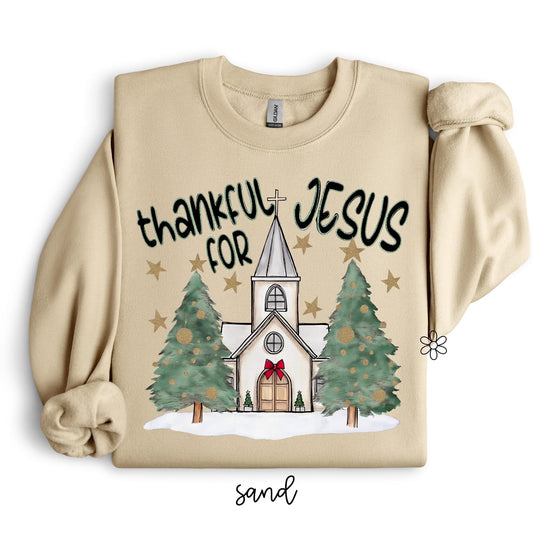 Thankful For Jesus Kids Completed Tee