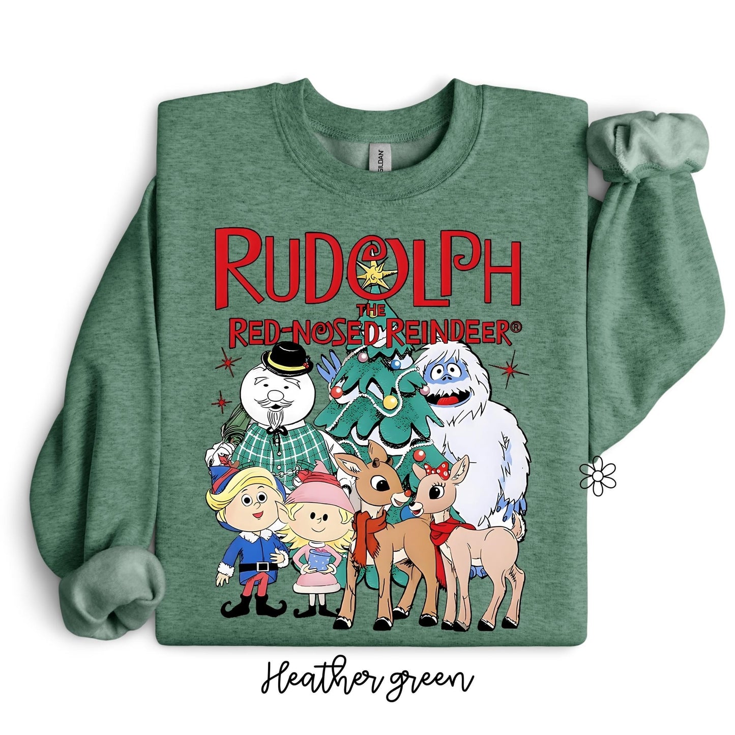 Rudolph The Red-Nosed Reindeer Completed Tee