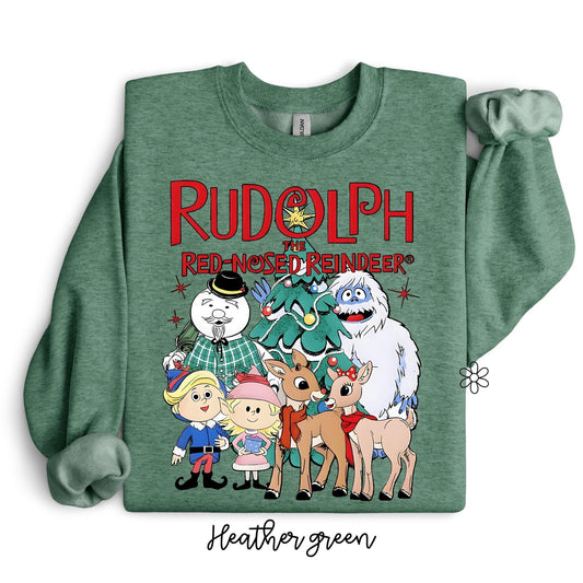Rudolph The Red-Nosed Reindeer Completed Tee