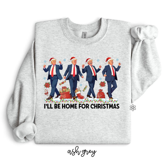 Trump Santa Hat Home For Christmas Kids Completed Tee