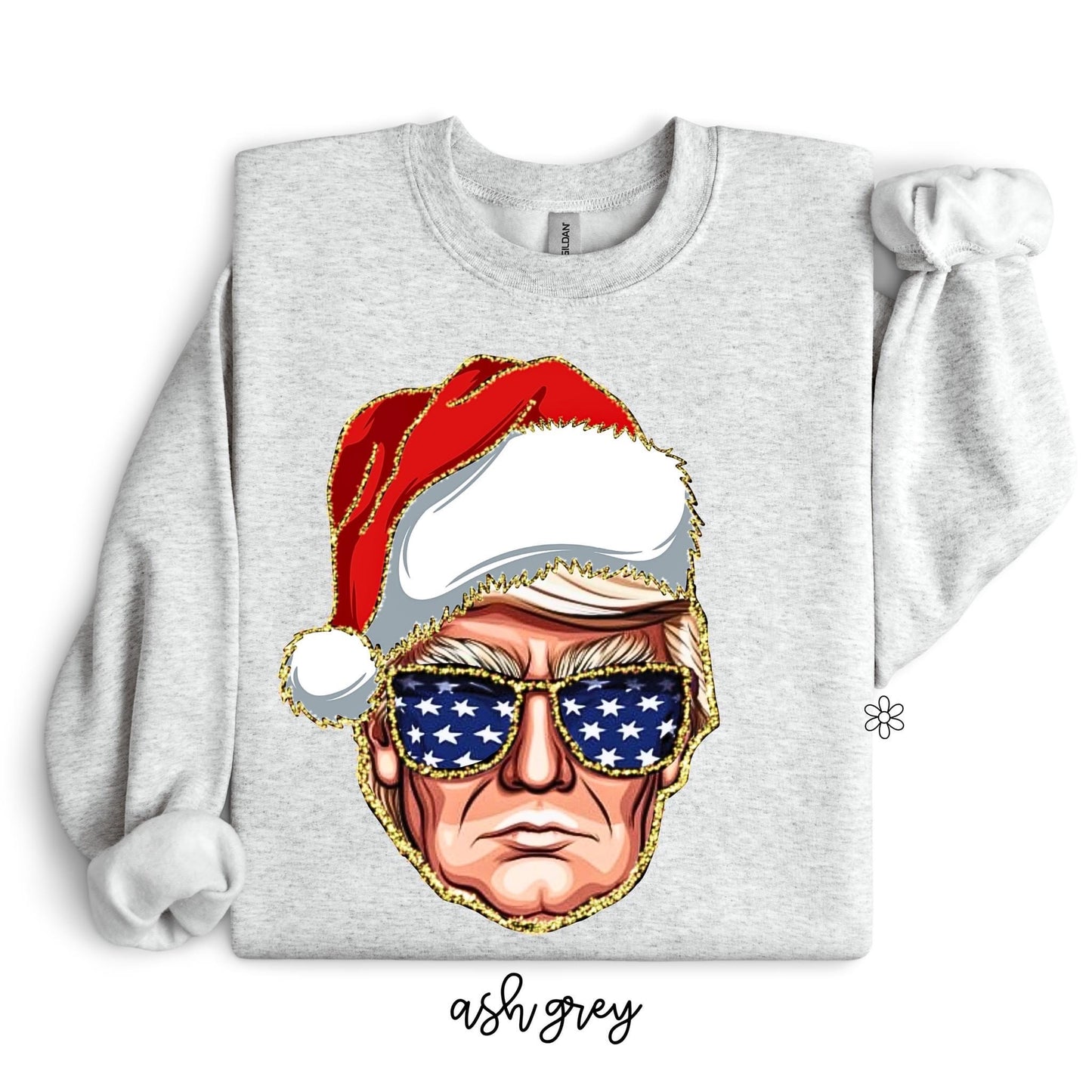 Trump Santa Hat Kids Completed Tee